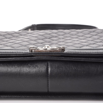 Chanel Calfskin Quilted Large Boy Flap Black 10 of 14