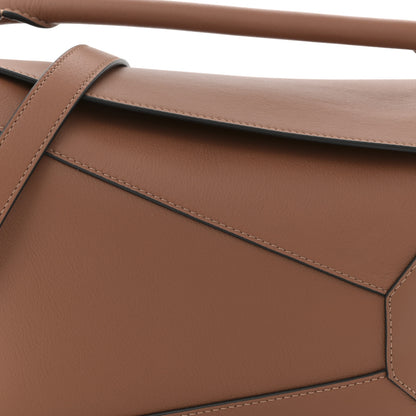 Loewe Calfskin Small Puzzle Edge Bag Tan 8 of 10