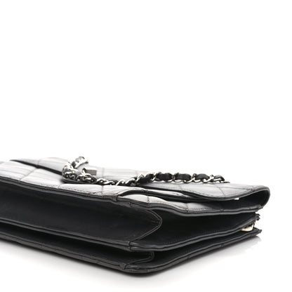 Chanel Lambskin Paris Bombay Reissue Accordion Flap Black 9 of 9