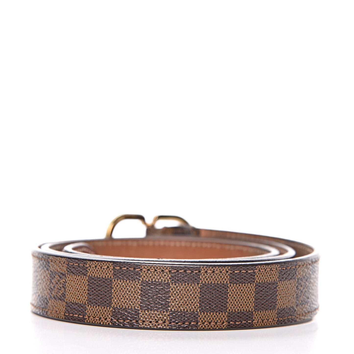 Damier Ebene Mini 25mm Belt 80 32