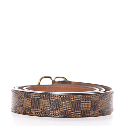Louis Vuitton Damier Ebene Mini 25mm Belt 80 32 3 of 11
