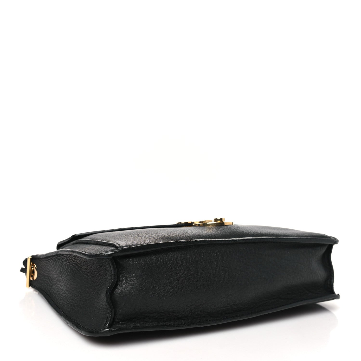 Celine Calfskin Envelope Shoulder Bag Black 4 of 11
