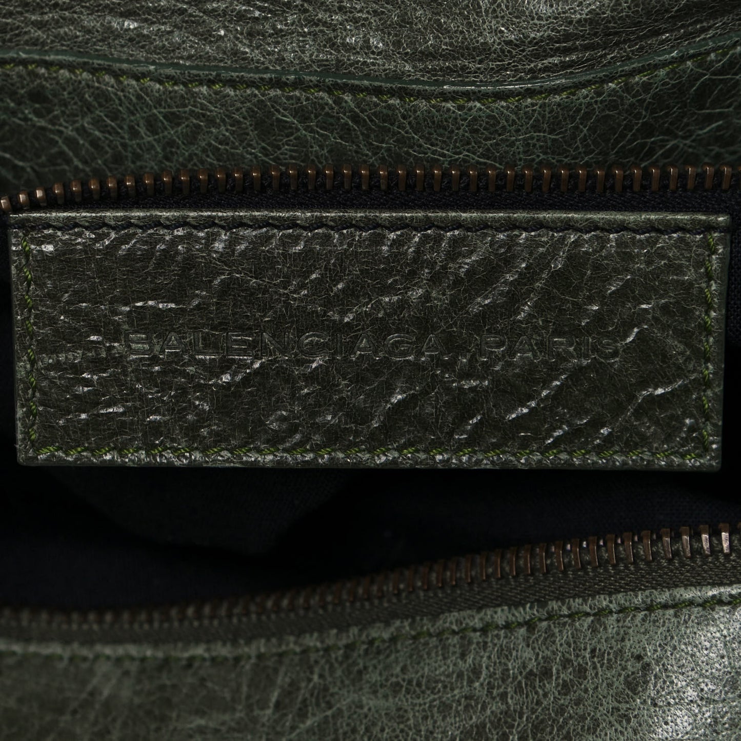 Agneau Classic Hardware Twiggy Vert Thyme