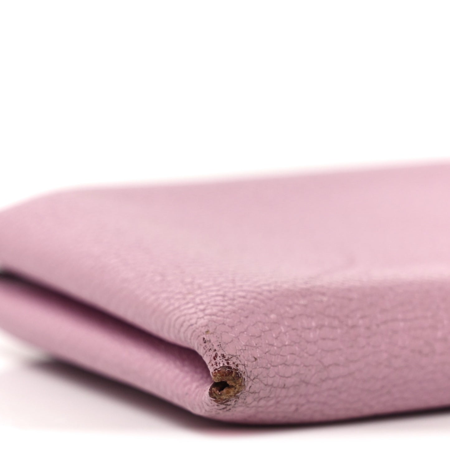 Chevre Mysore Calvi Card Case Mauve Sylvestre
