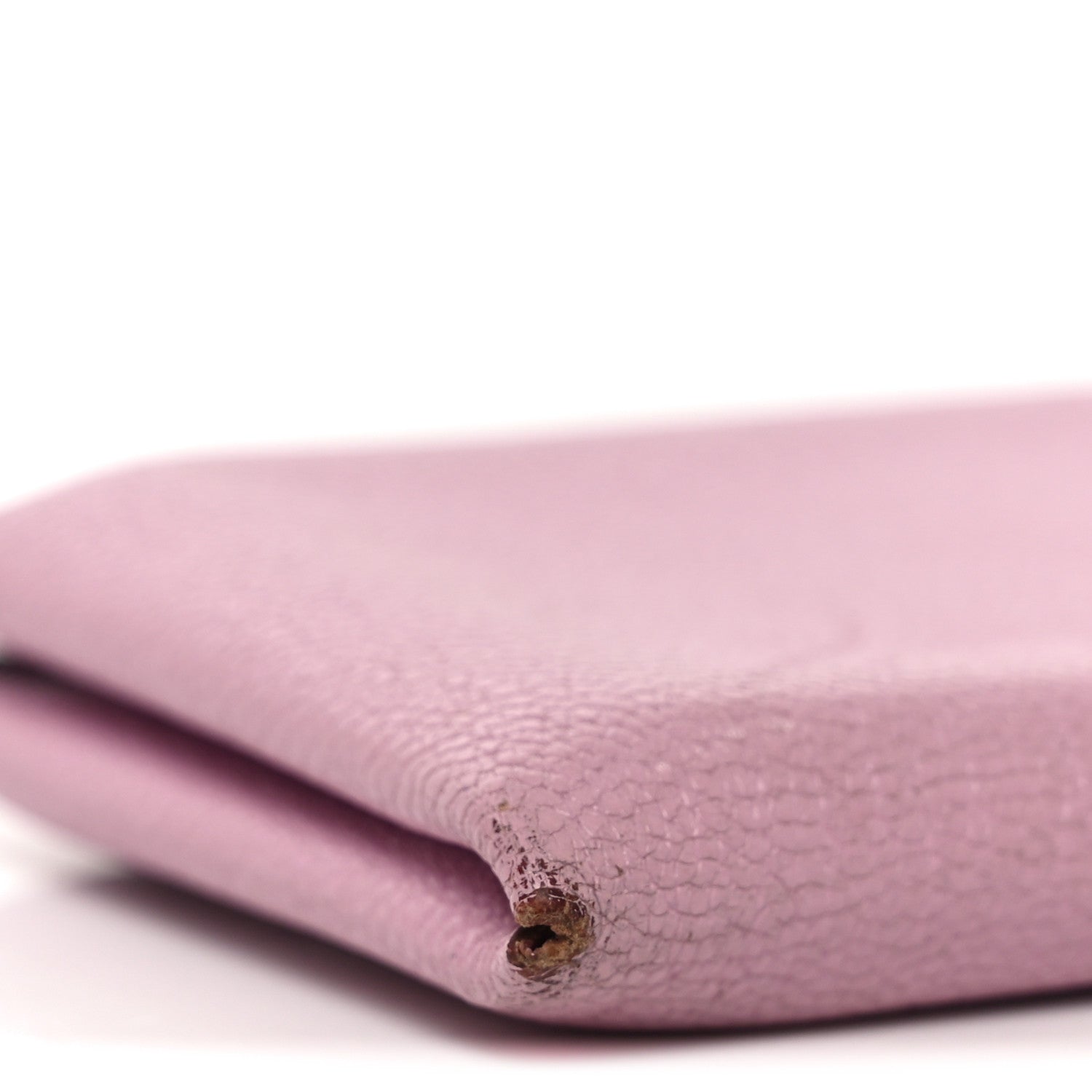 Hermes Chevre Mysore Calvi Card Case Mauve Sylvestre 8 of 9