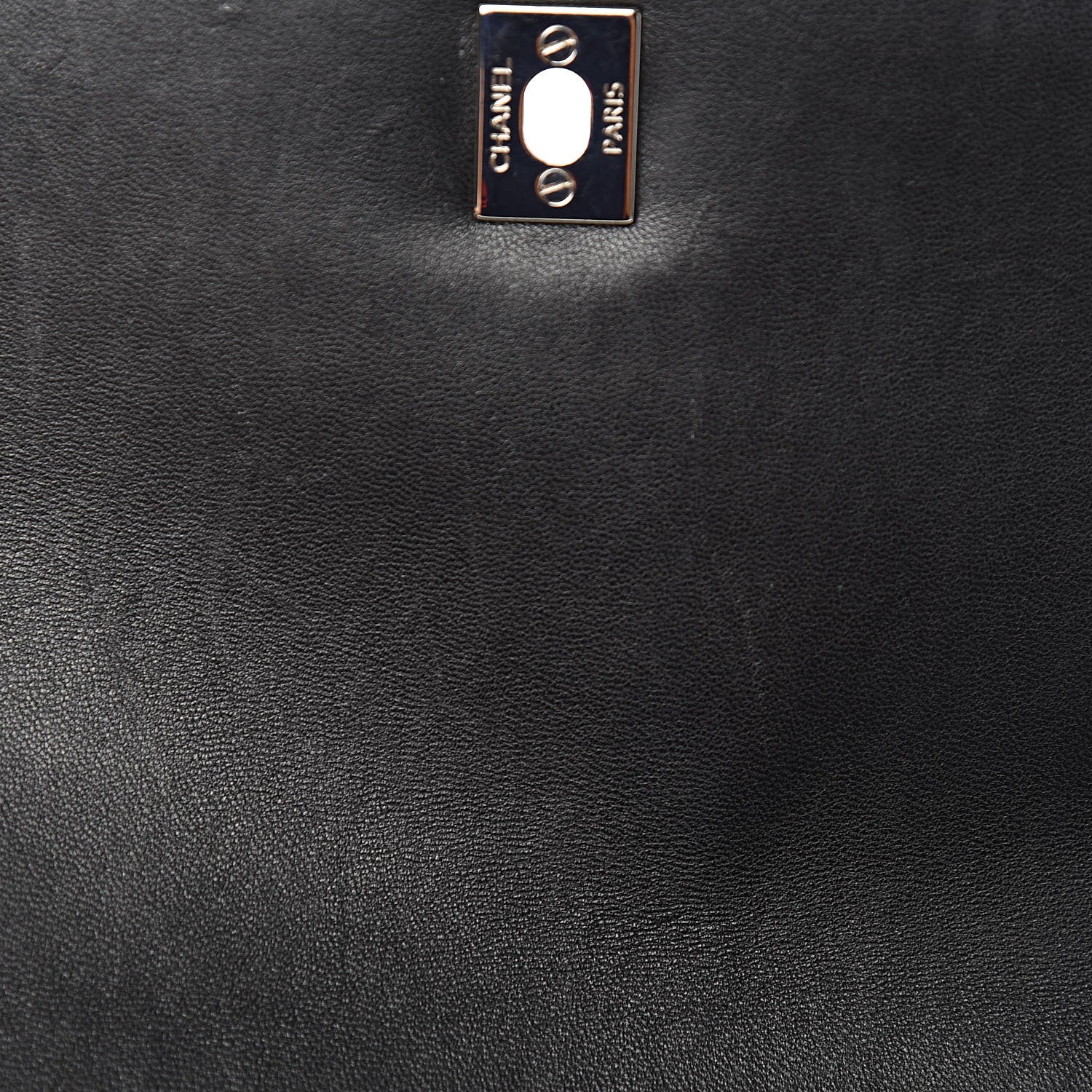 Chanel Lambskin Quilted Large Geometric Flap Black 8 of 17