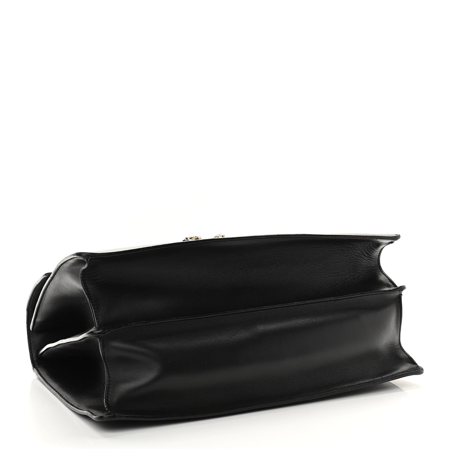 Gucci Moon Calfskin Web Large Dionysus Bamboo Top Handle Bag Black 4 of 15
