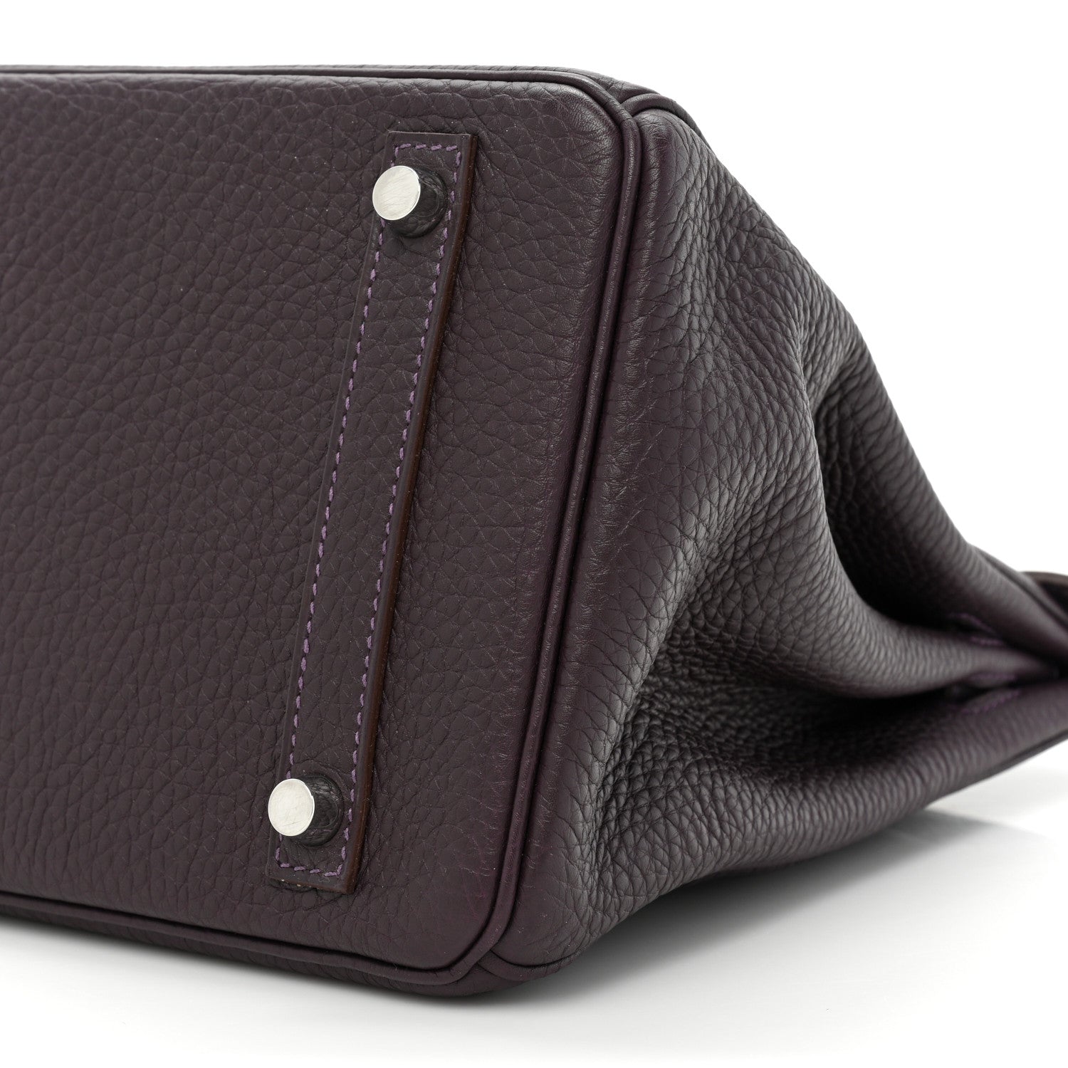 Hermes Togo BIRKIN 30 Raisin 7 of 14