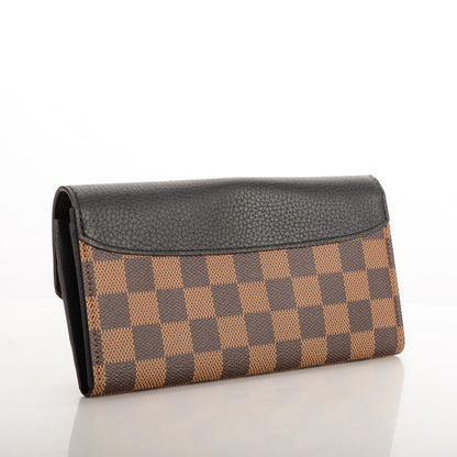 Louis Vuitton Damier Ebene Normandy Wallet Noir 3 of 7