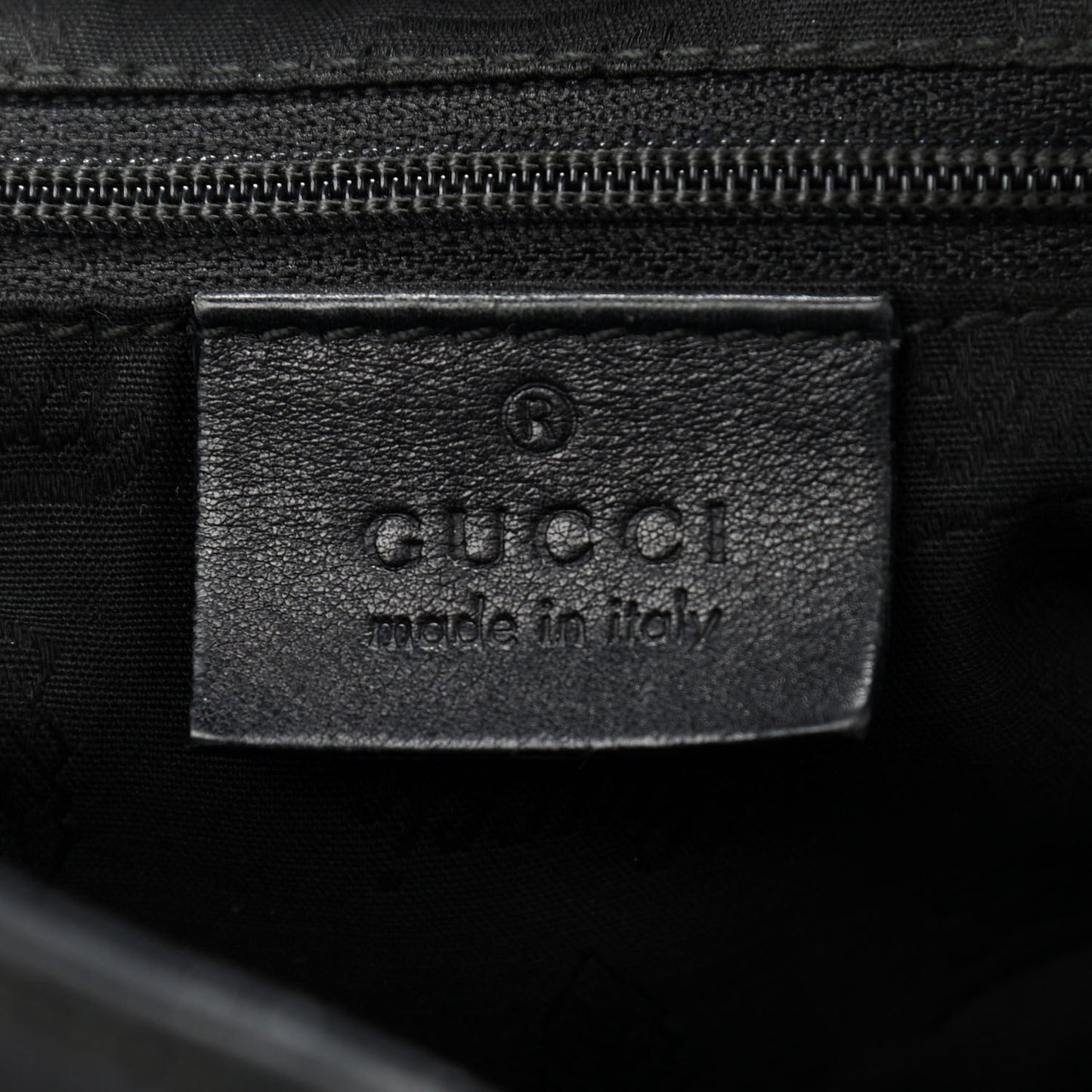 Guccissima Medium Sukey Tote Black
