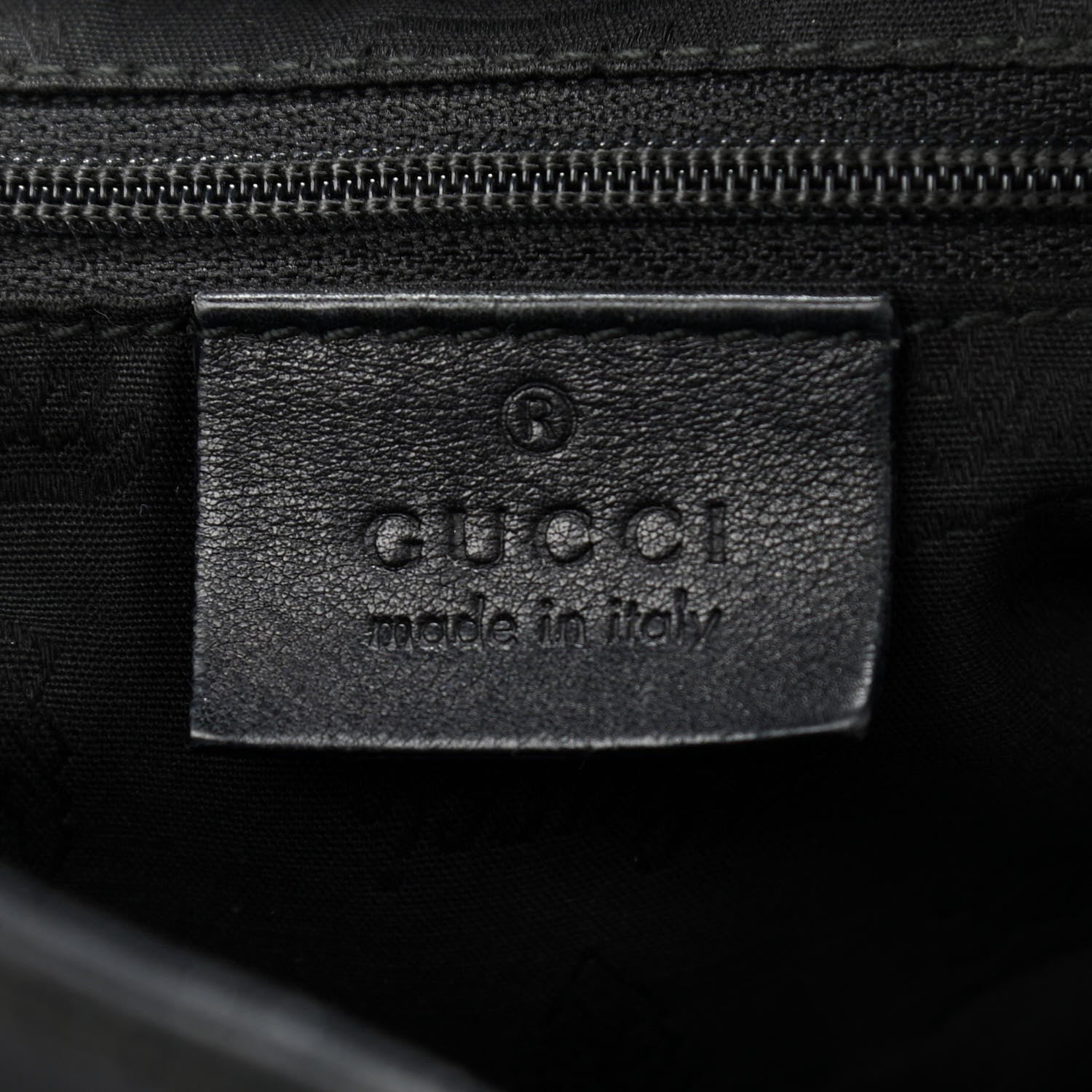 Gucci Guccissima Medium Sukey Tote Black 5 of 16