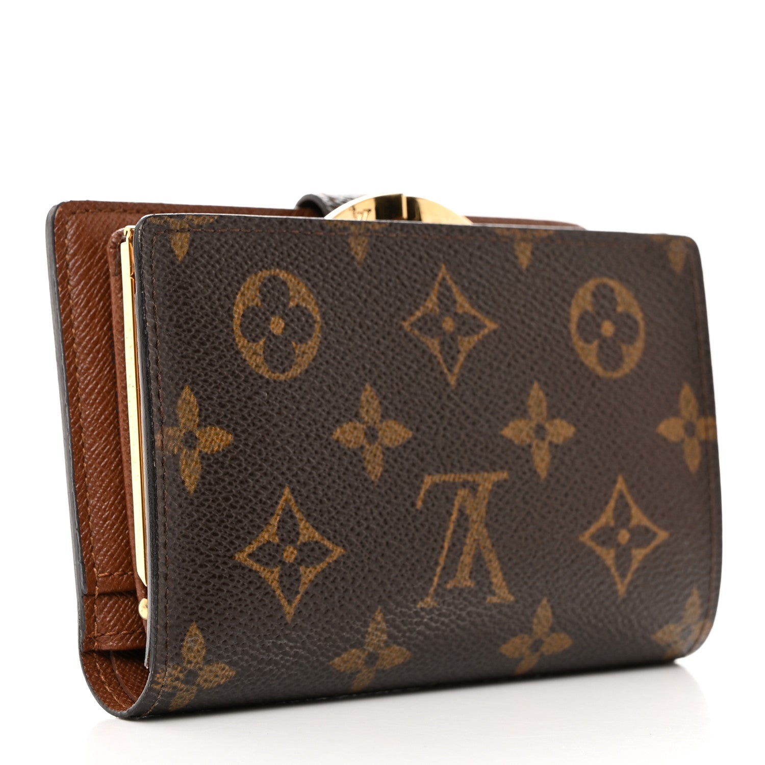 Louis Vuitton LOUIS VUITTON Monogram French Purse Wallet 3 of 8