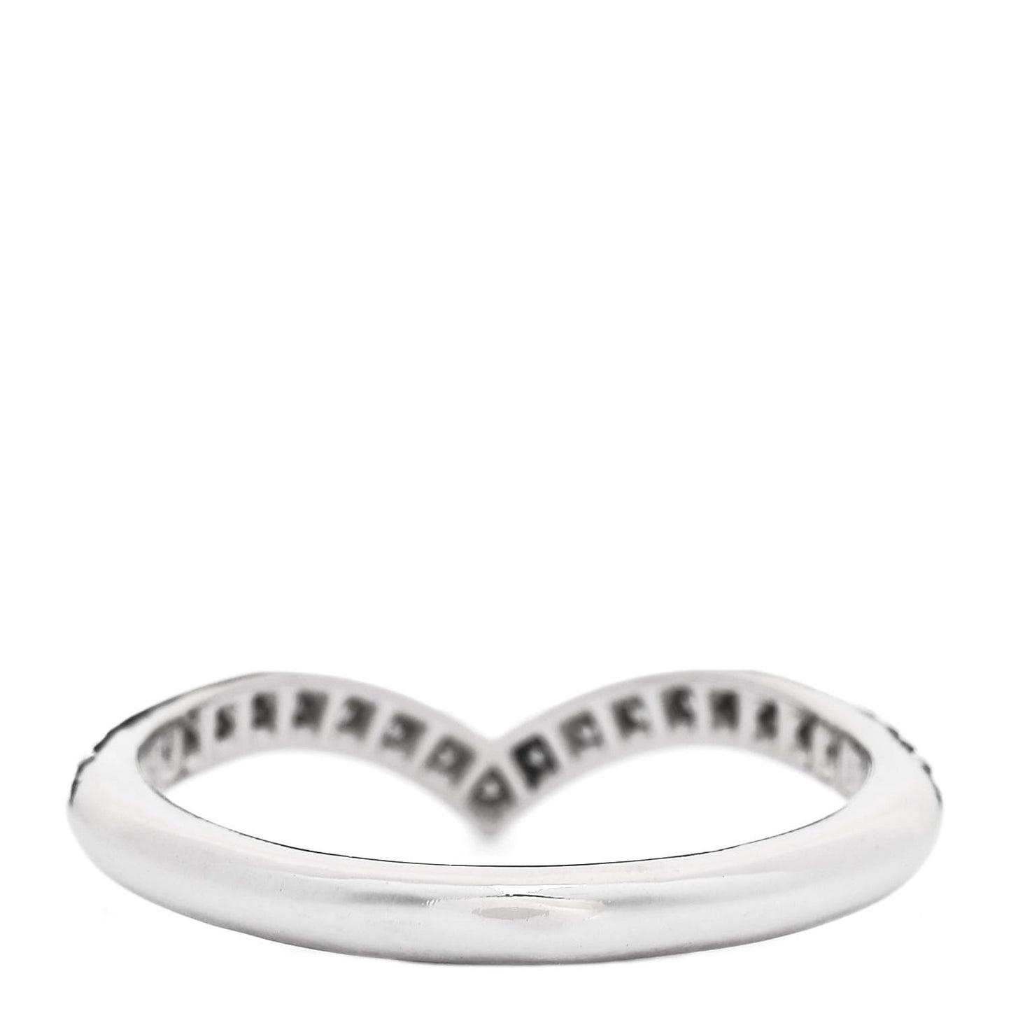 Platinum Diamond Soleste V Band Ring 53 6.5