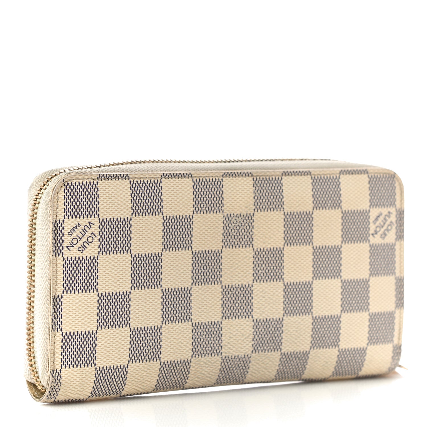 Louis Vuitton Damier Azur Zippy Wallet 3 of 15