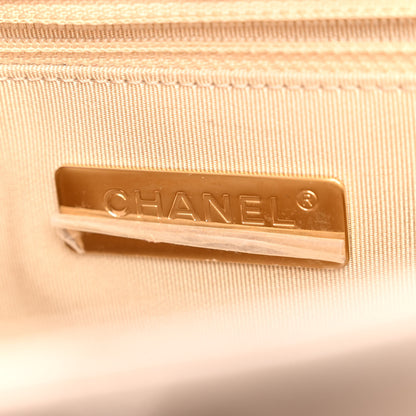 Chanel Lambskin Quilted Medium Chanel 19 Flap Light Beige 6 of 12