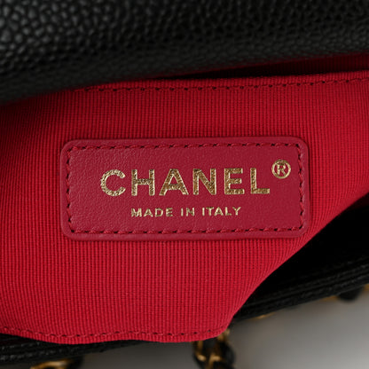 Chanel Caviar Quilted Mini Chain Soul Flap Black 6 of 10