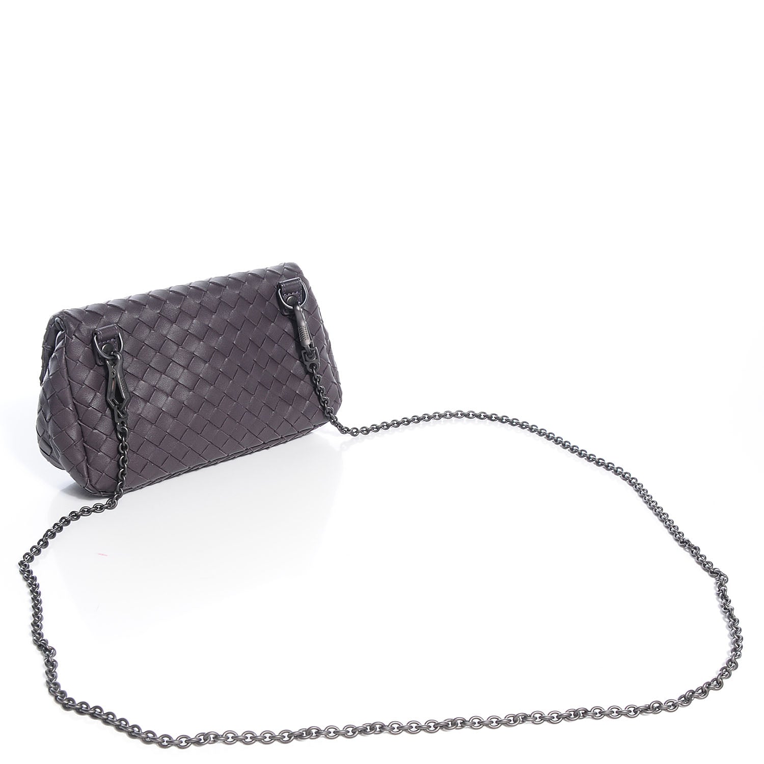 Bottega Veneta Nappa Intrecciato Messenger Bag Tourmaline 3 of 11