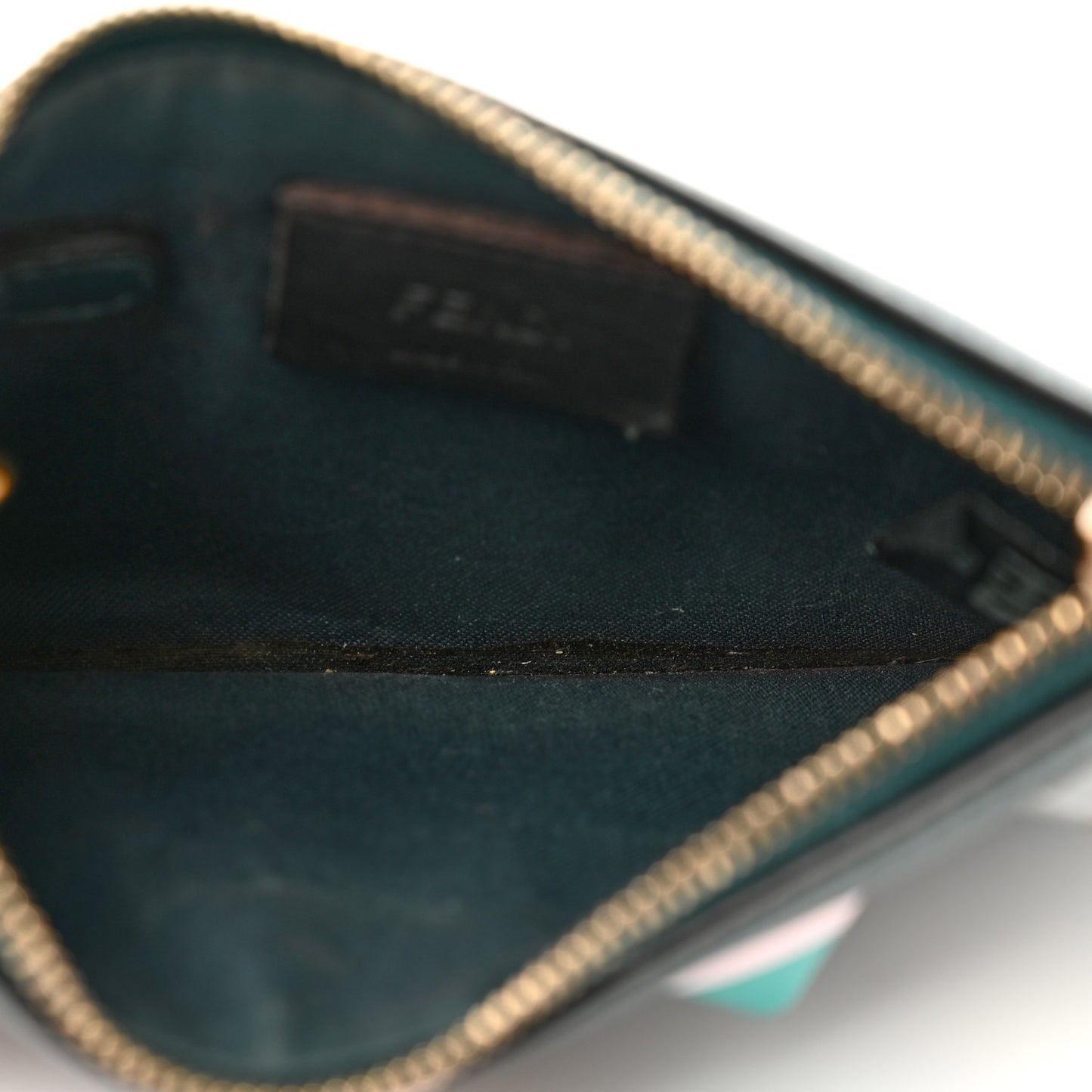 Vitello Liberty Studded Large Key Case Pouch Amazzonia Mulitcolor