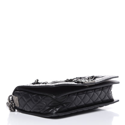 Chanel Calfskin Enchained Medium Boy Flap Black 4 of 16