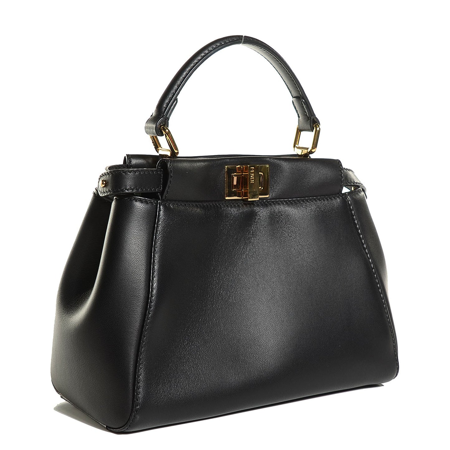 Nappa Mini Peekaboo Iconic Satchel Black