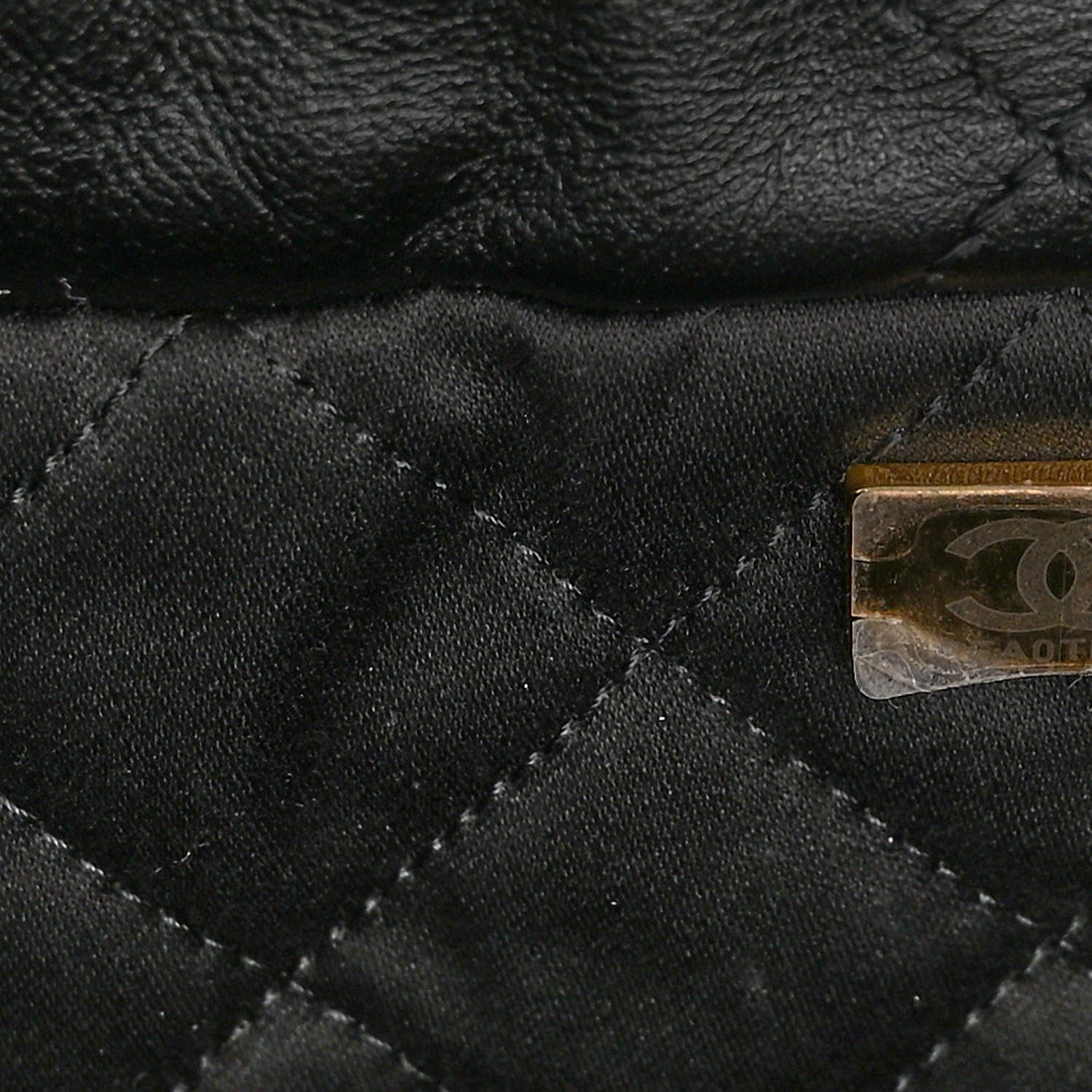 Chanel Shiny Calfskin Quilted Chanel 22 Black 8 of 11