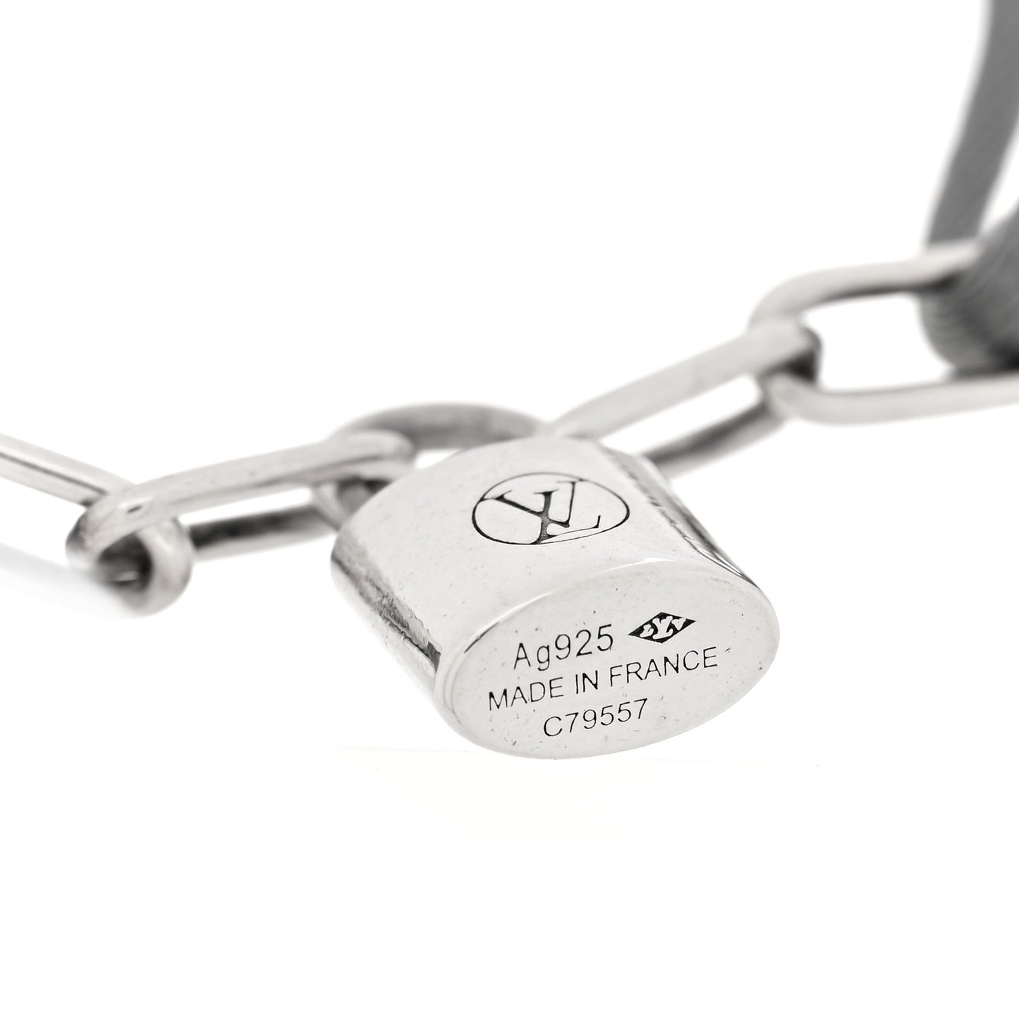 X UNICEF Sterling Silver Lockit Bracelet Light Green