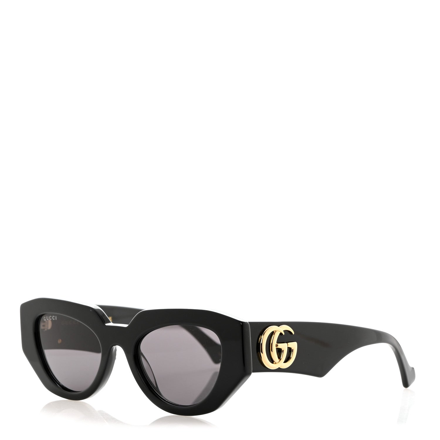 Gucci Acetate Cat Eye Sunglasses GG1421S Black 1 of 8
