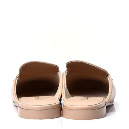 Chanel Lambskin Pearl CC Mules 39.5 Beige 4 of 6
