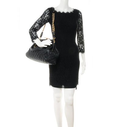 Marc Jacobs Quilted Leather Stam Black 2 of 7