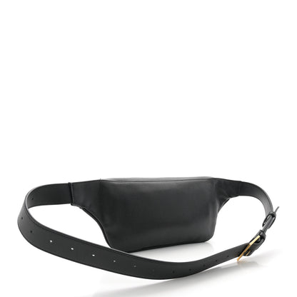 Saint Laurent Grain De Poudre Monogram Belt Bag Black 3 of 13