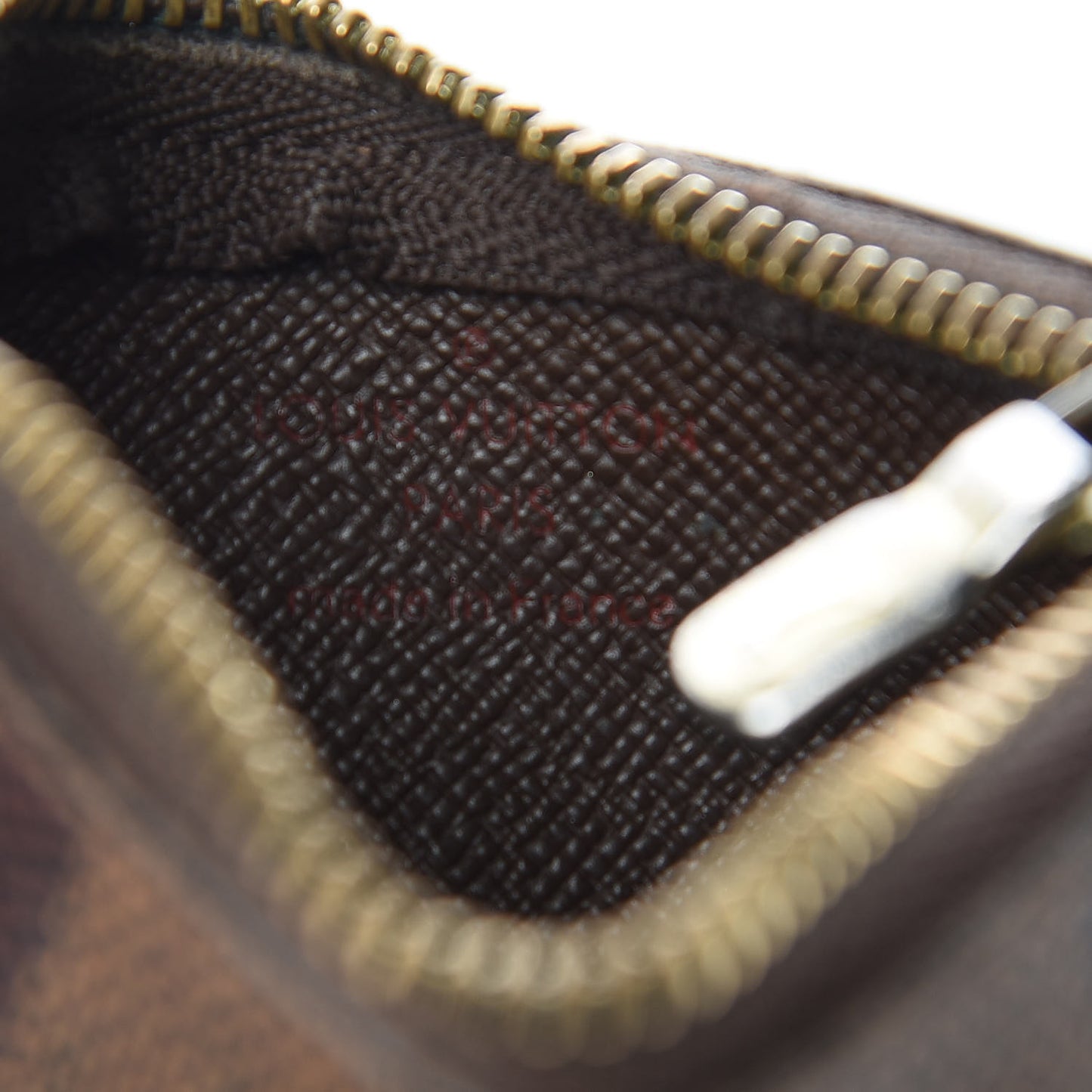 Damier Ebene Key Pouch