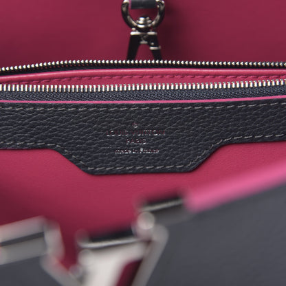 Louis Vuitton Taurillon Capucines MM Cobalt 6 of 10