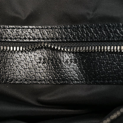 Gucci Econyl Nylon Monogram Off The Grid Rolling Duffle Bag Black 8 of 11