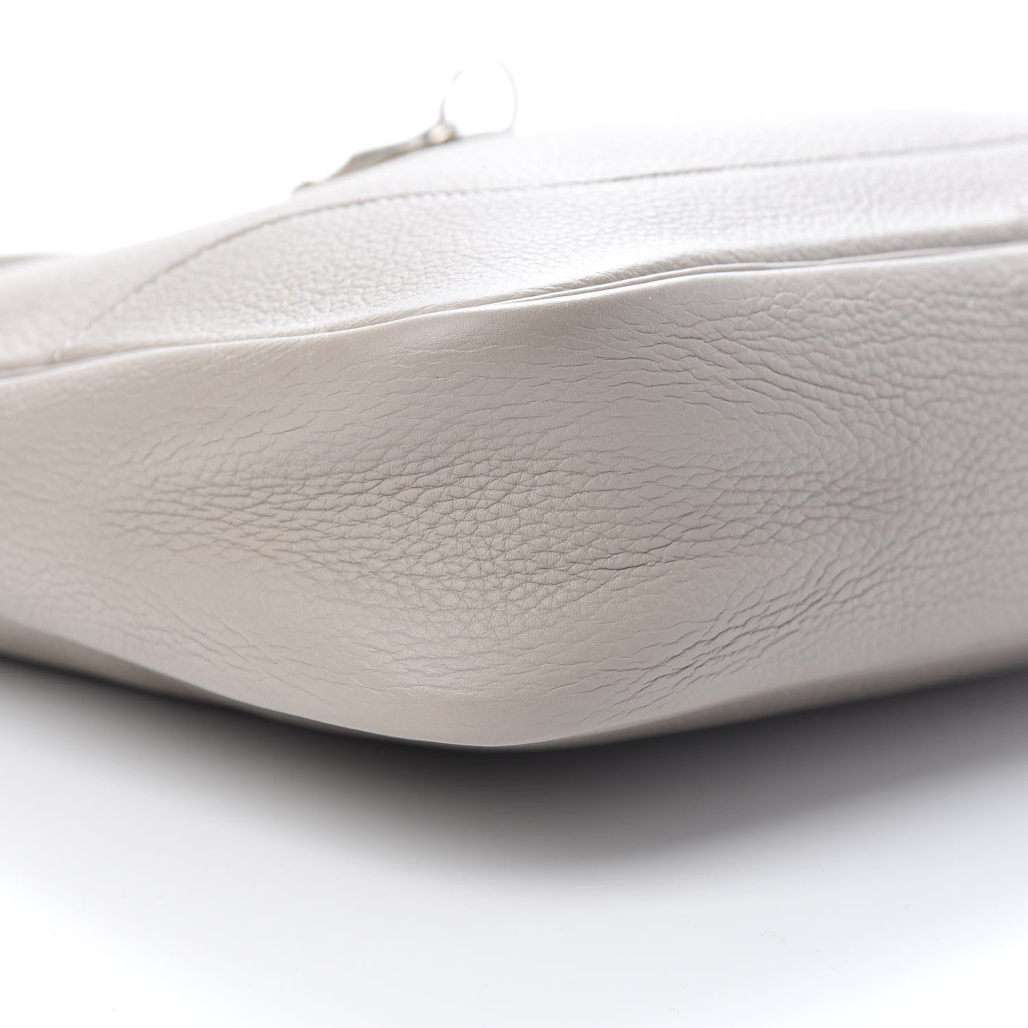 Hermes Taurillon Clemence Trim II 35 Shoulder Bag Gris Tourterelle 8 of 9