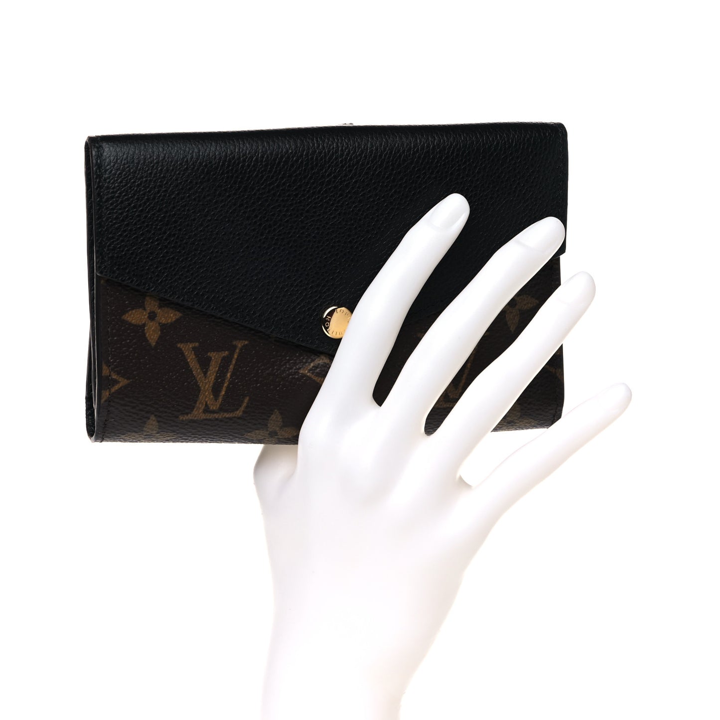 Monogram Pallas Compact Wallet Black