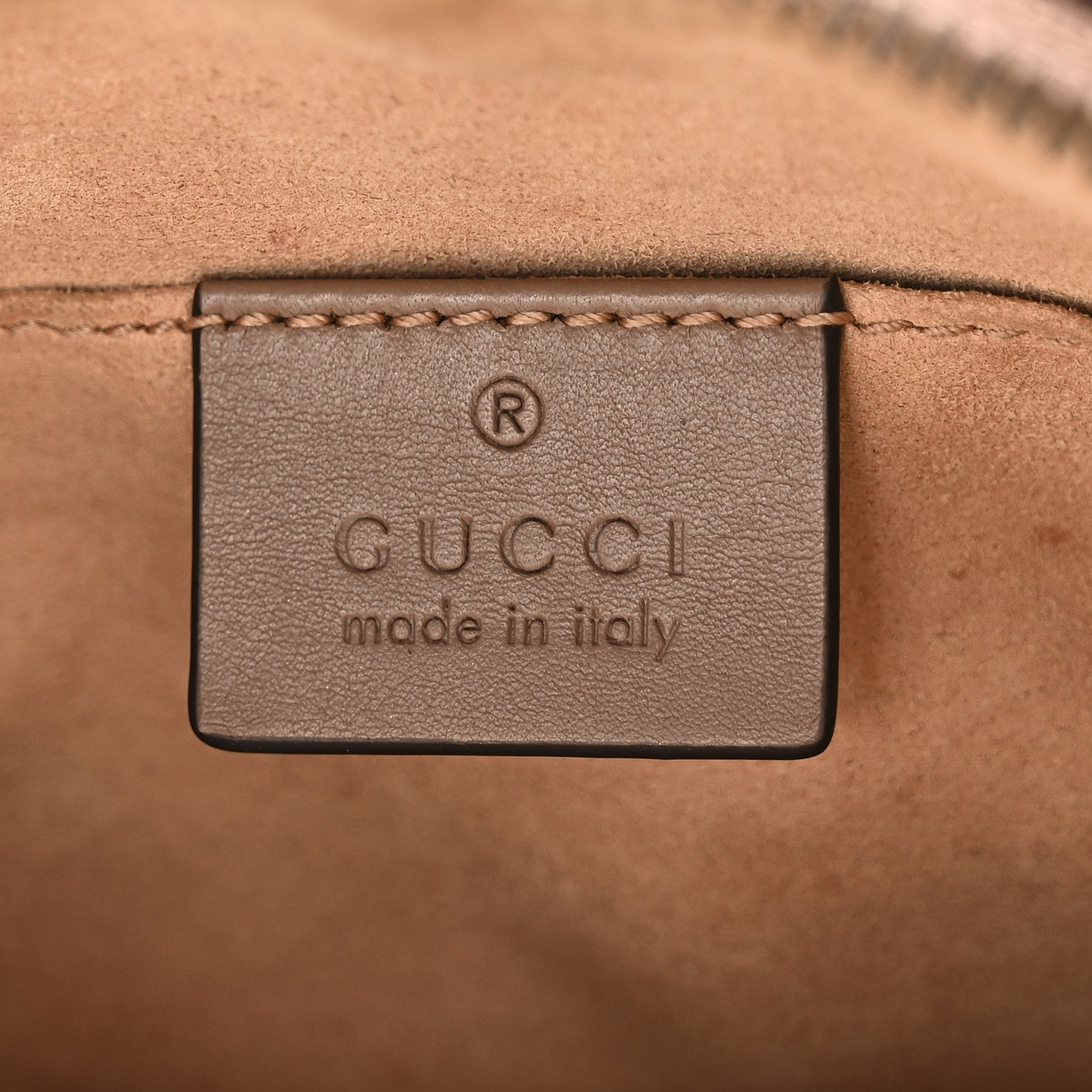Gucci Calfskin Matelasse GG Marmont Belt Bag 85 34 Porcelain Rose 6 of 12