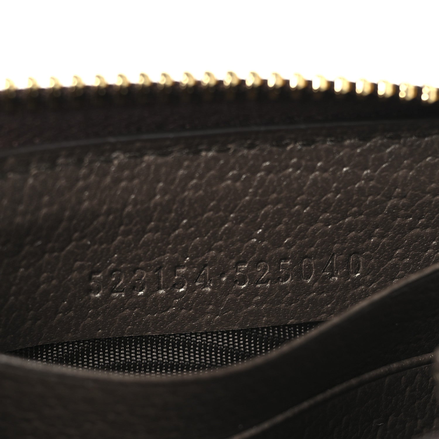 Gucci GG Supreme Monogram Web Ophidia Zip Around Wallet Brown 7 of 8