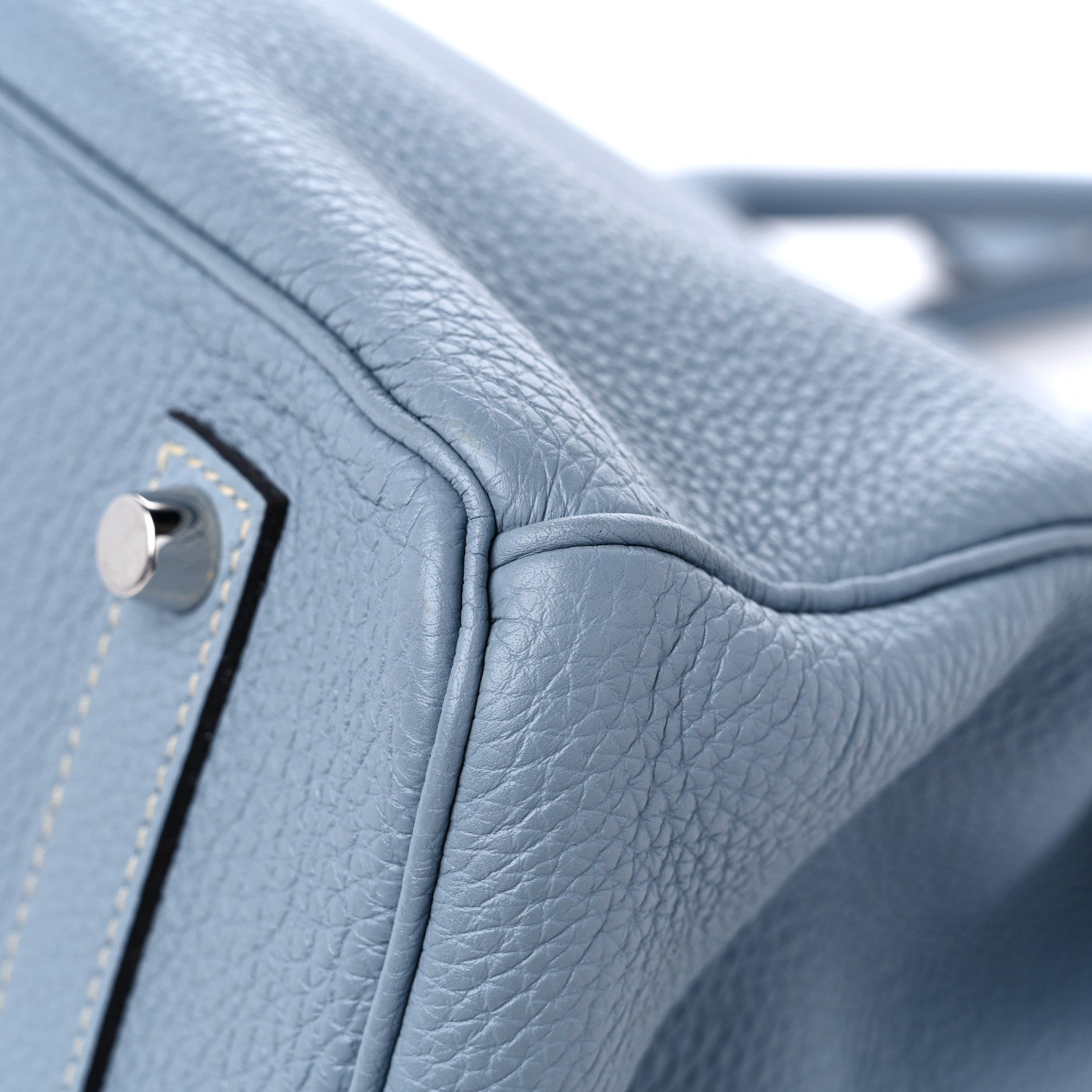 Hermes Togo BIRKIN 35 Bleu Lin 11 of 14