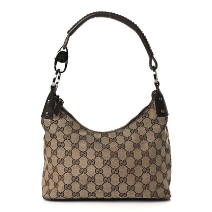 Gucci Monogram Classic Ring Hobo Brown 1 of 10