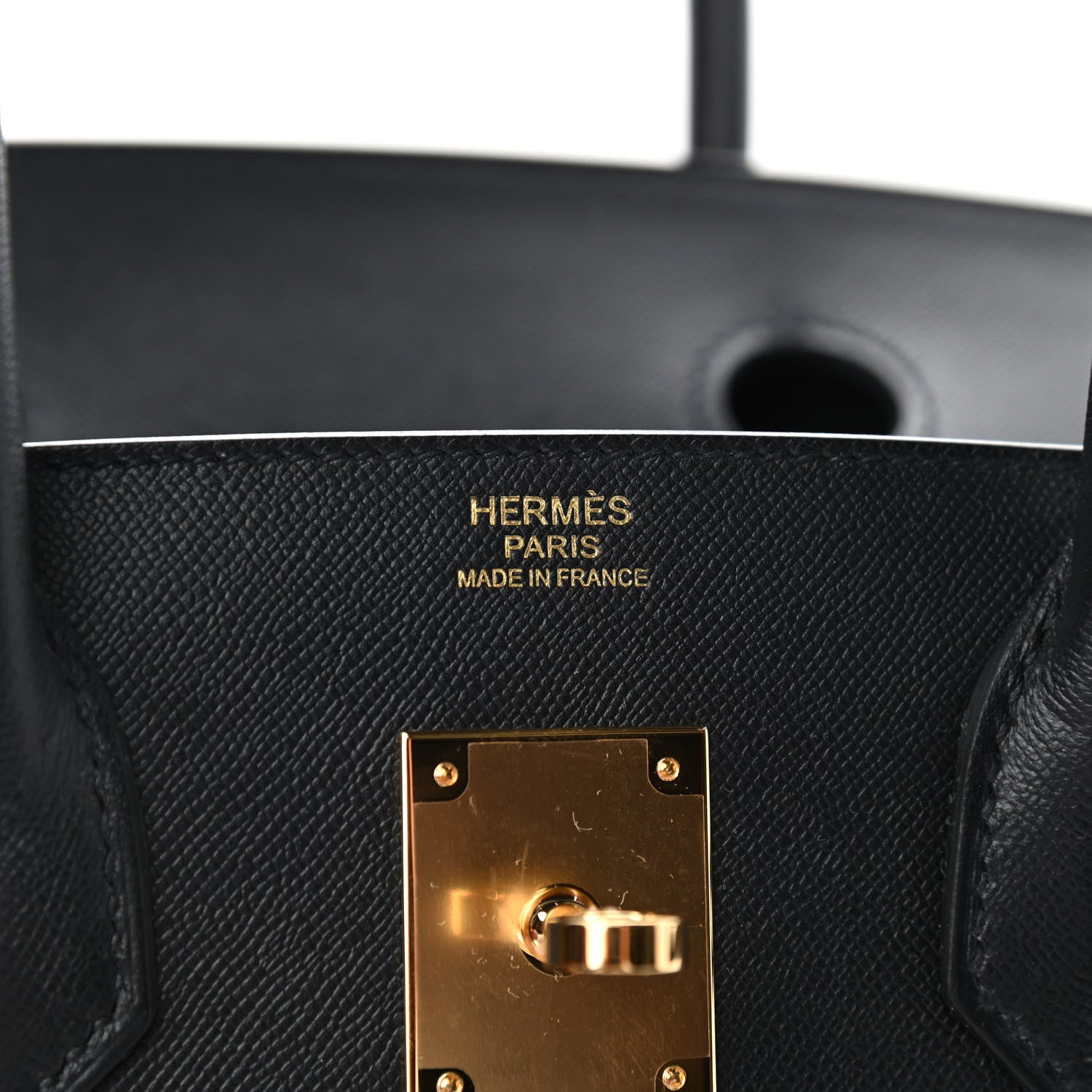 Hermes Madame Calfskin Birkin Sellier 30 Black 6 of 11