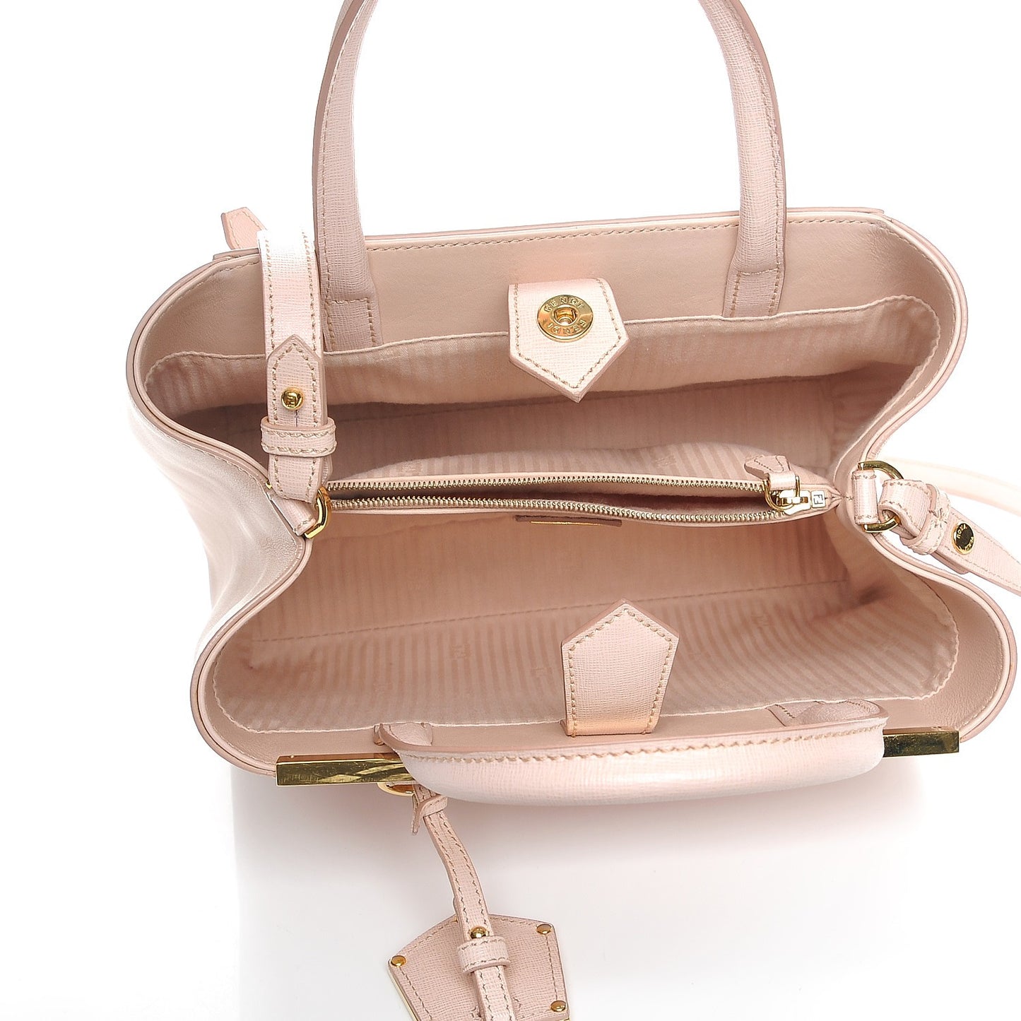 Vitello Elite Flamingo Petite 2Jours Tote Rosa Plaster