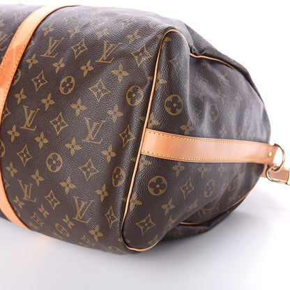 Louis Vuitton Monogram Keepall Bandouliere 50 10 of 10