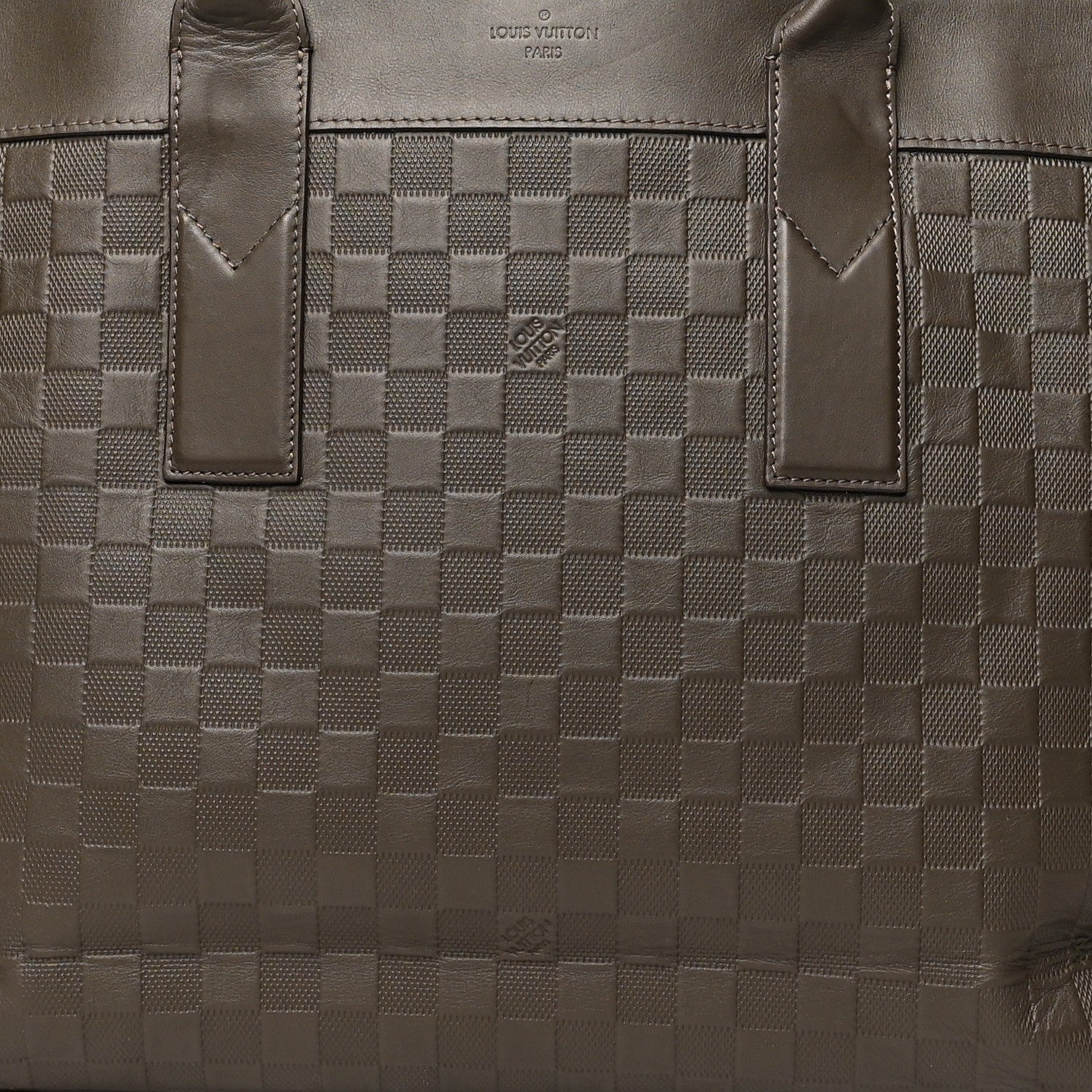 Louis Vuitton Damier Infini Cabas Voyage Brown 6 of 10