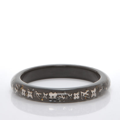 Louis Vuitton Resin Swarovski Small Inclusion Bracelet PM Grey 3 of 5