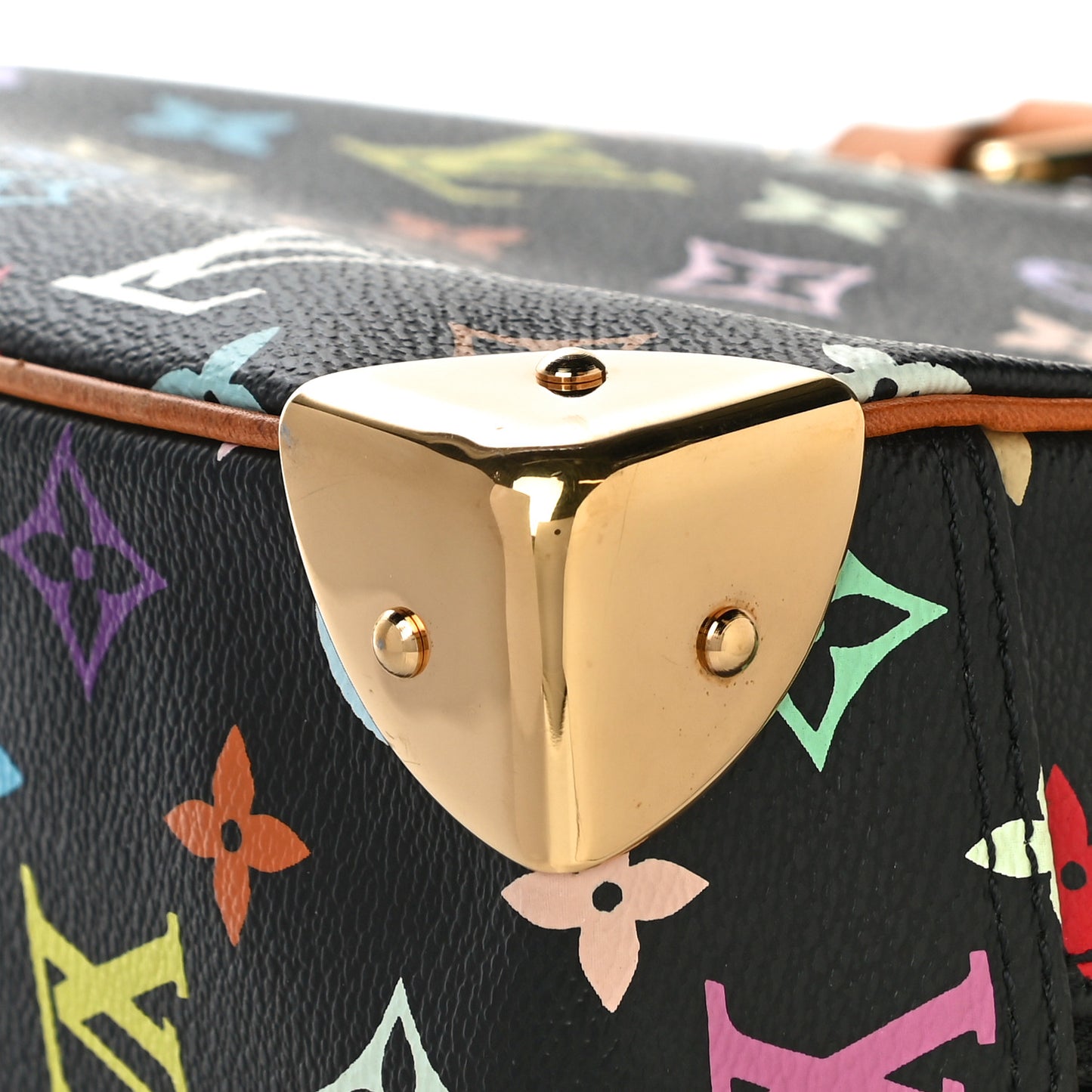 Monogram Multicolor Trouville Black