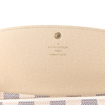 Louis Vuitton Damier Azur Emilie Wallet 6 of 8