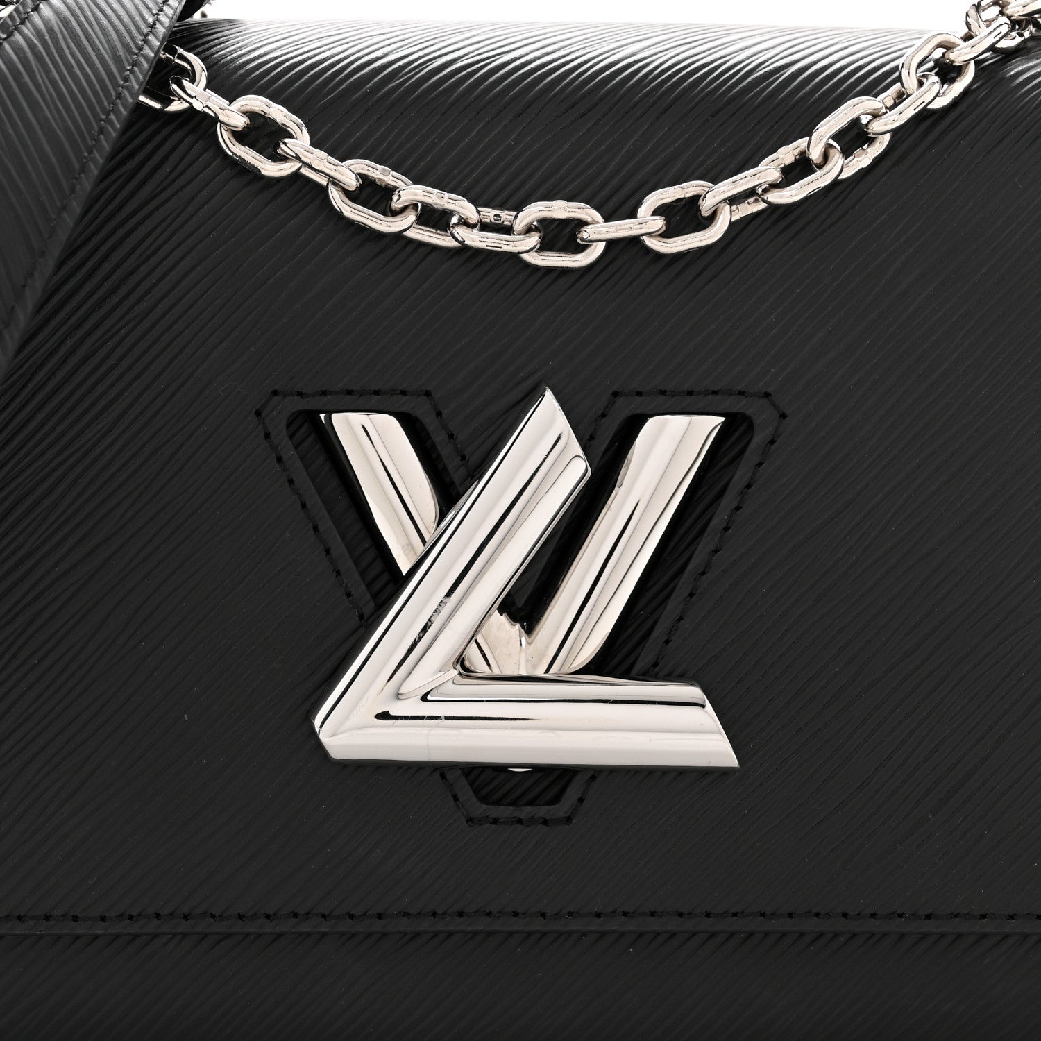 Louis Vuitton Epi Twist Shoulder Bag MM Black 9 of 11