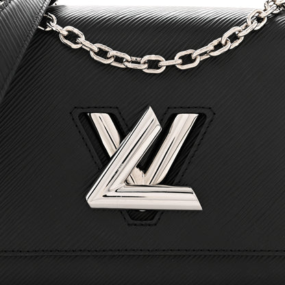 Louis Vuitton Epi Twist Shoulder Bag MM Black 9 of 11