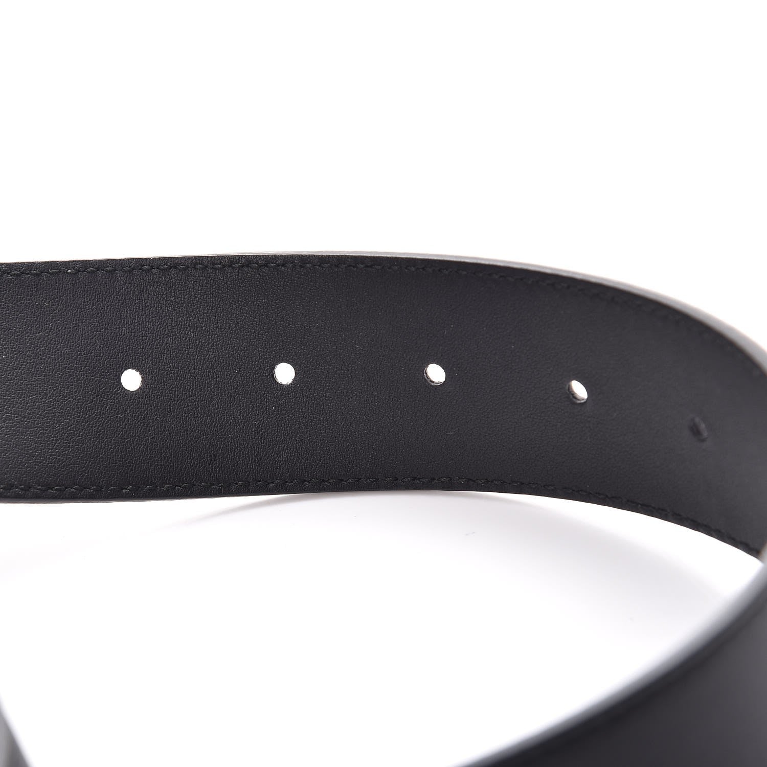 Gucci Calfskin Double G 40mm Belt 80 32 Black 6 of 6