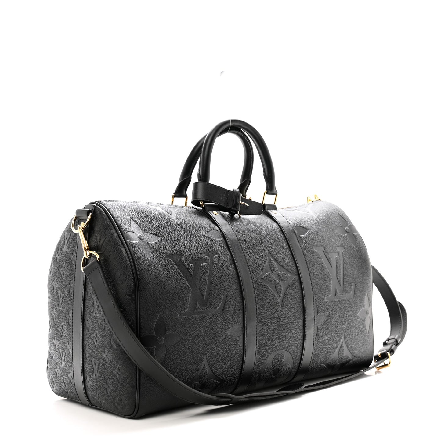 Empreinte Monogram Giant Keepall Bandouliere 45 Black